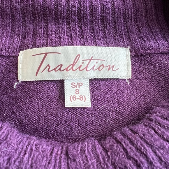 Ladies Small Purple Sweater Size S - Picture 2 of 2